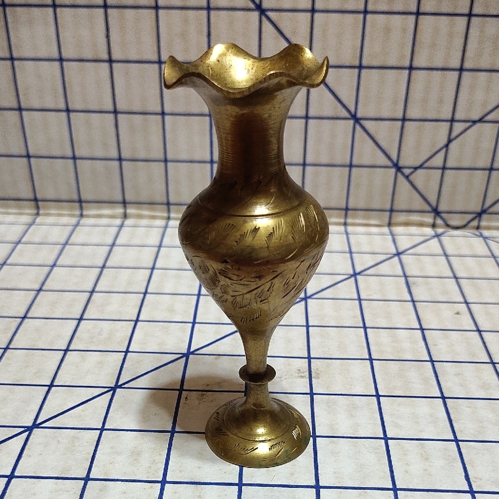 Brass Bud Vase